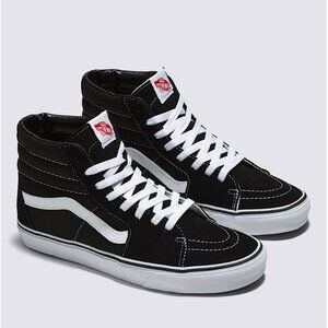 VAN'S BLACK SIZE 12 SK8-HI SHOE - AMAZING SHAPE!